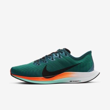 Nike Zoom Pegasus Turbo 2 - Női Futócipő - Zöld/Türkiz/Piros/Fekete